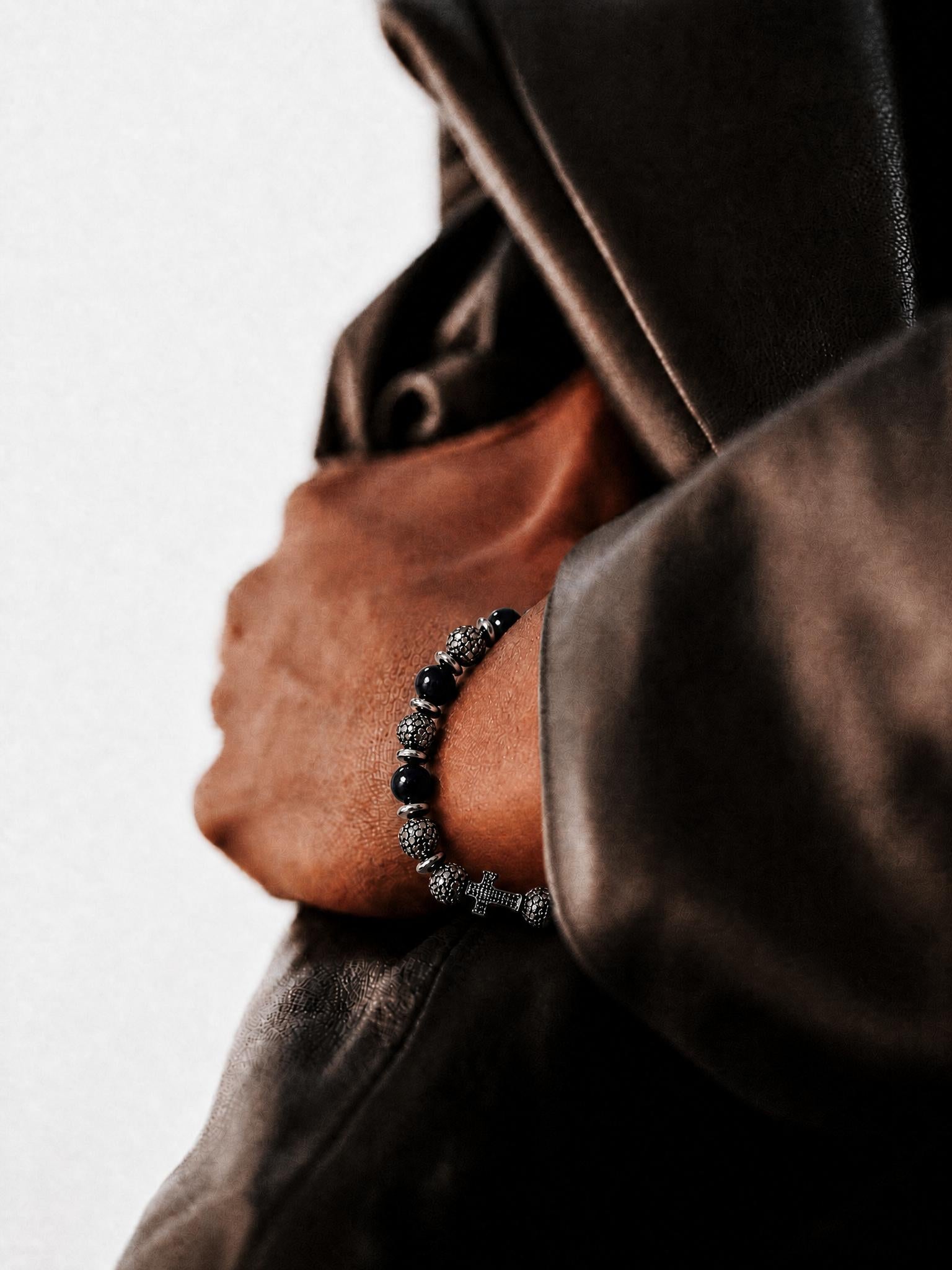 Access Black Cross - Bracelet