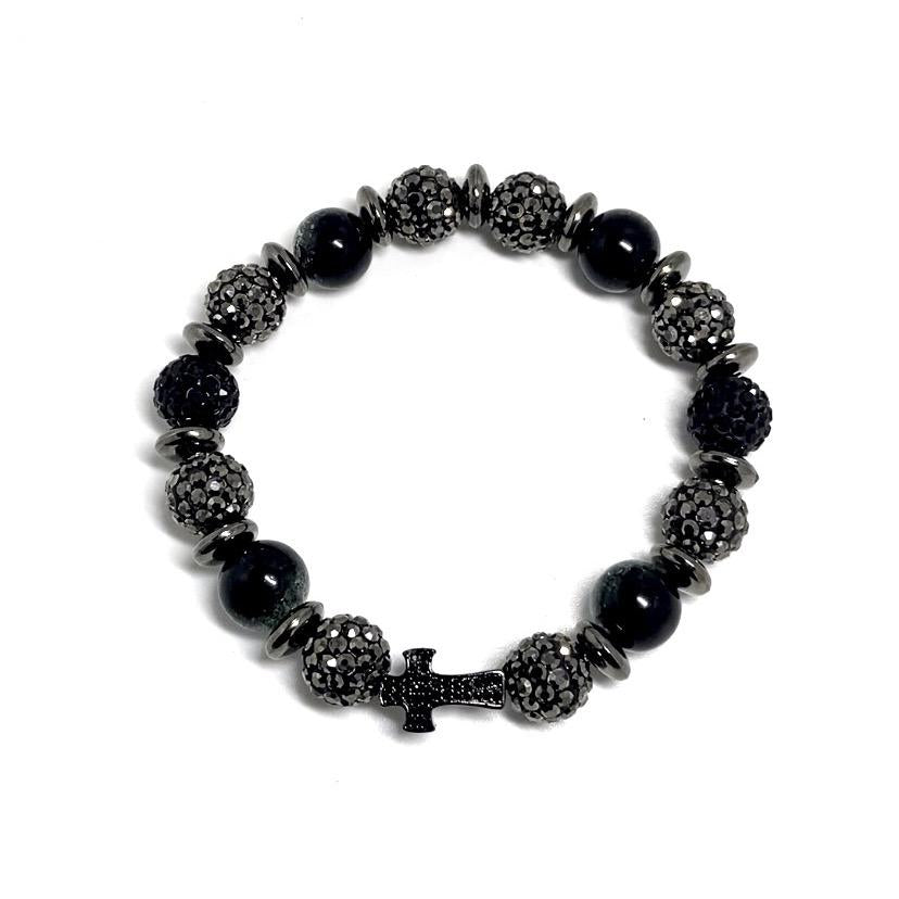 Access Black Cross - Bracelet