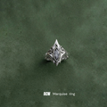 Silver Kaiju Eyes - Ring