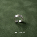 Silver Stone Star - Ring