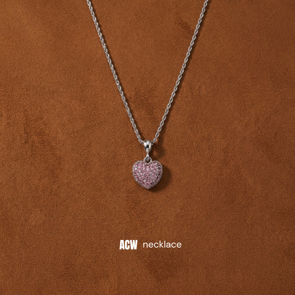 Access Workshop Sterling Heart - Necklace
