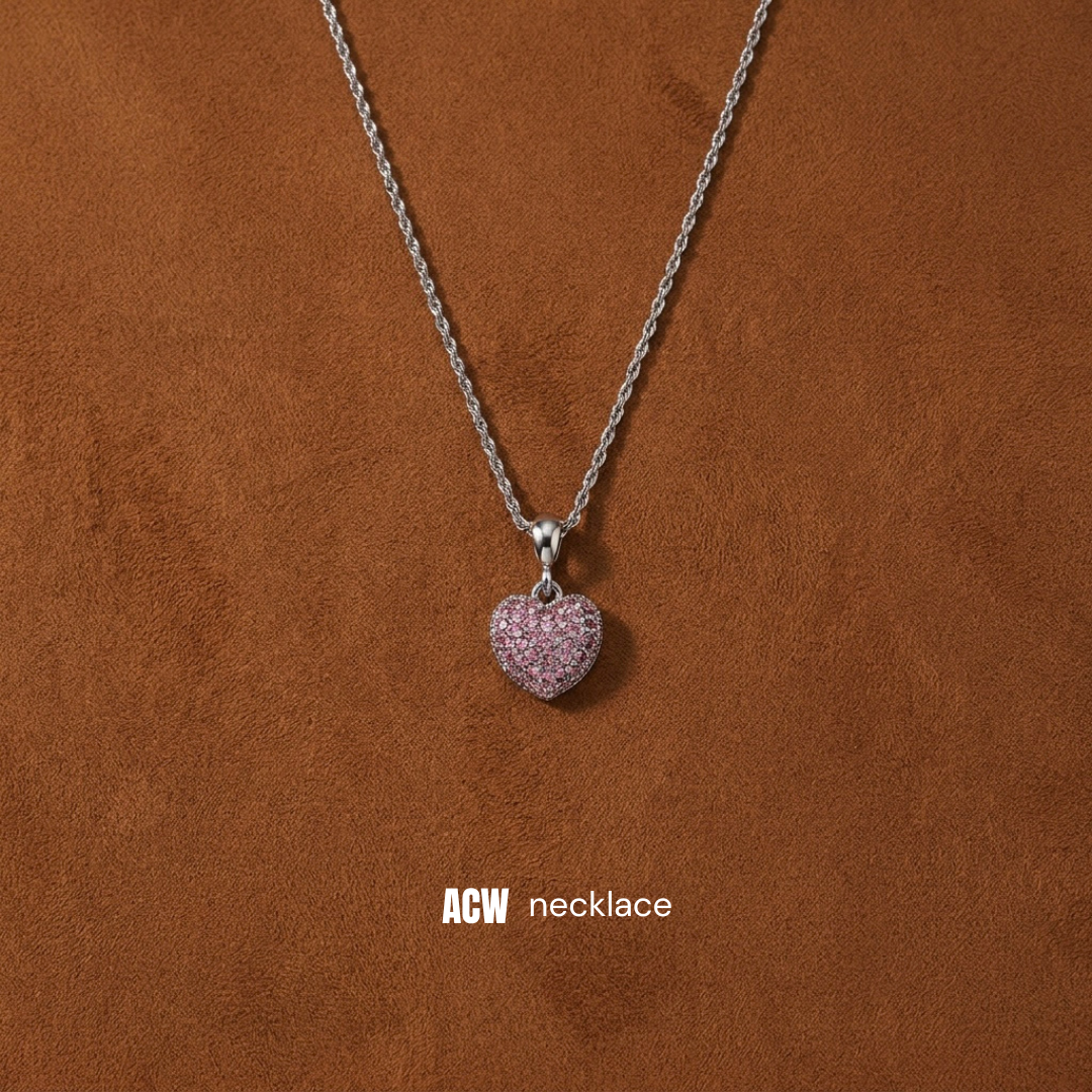 Access Workshop Sterling Heart - Necklace