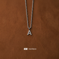 Access "A" Logo Pendant Silver and Gold - Necklace