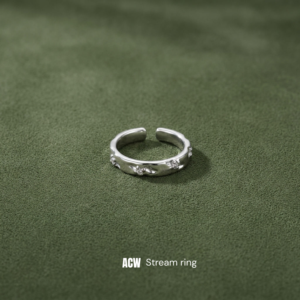 Silver Stream - Ring