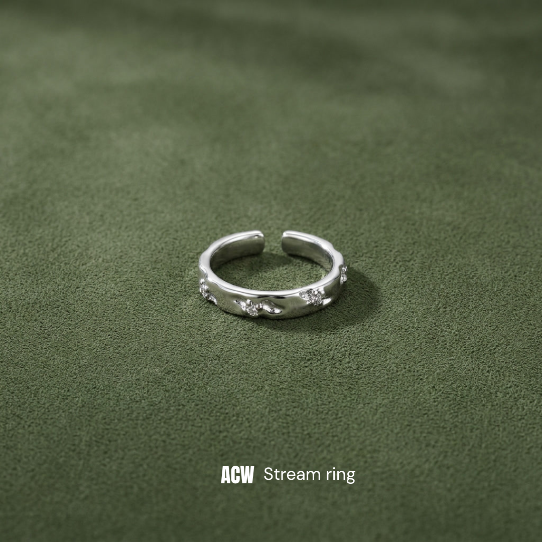 Silver Stream - Ring