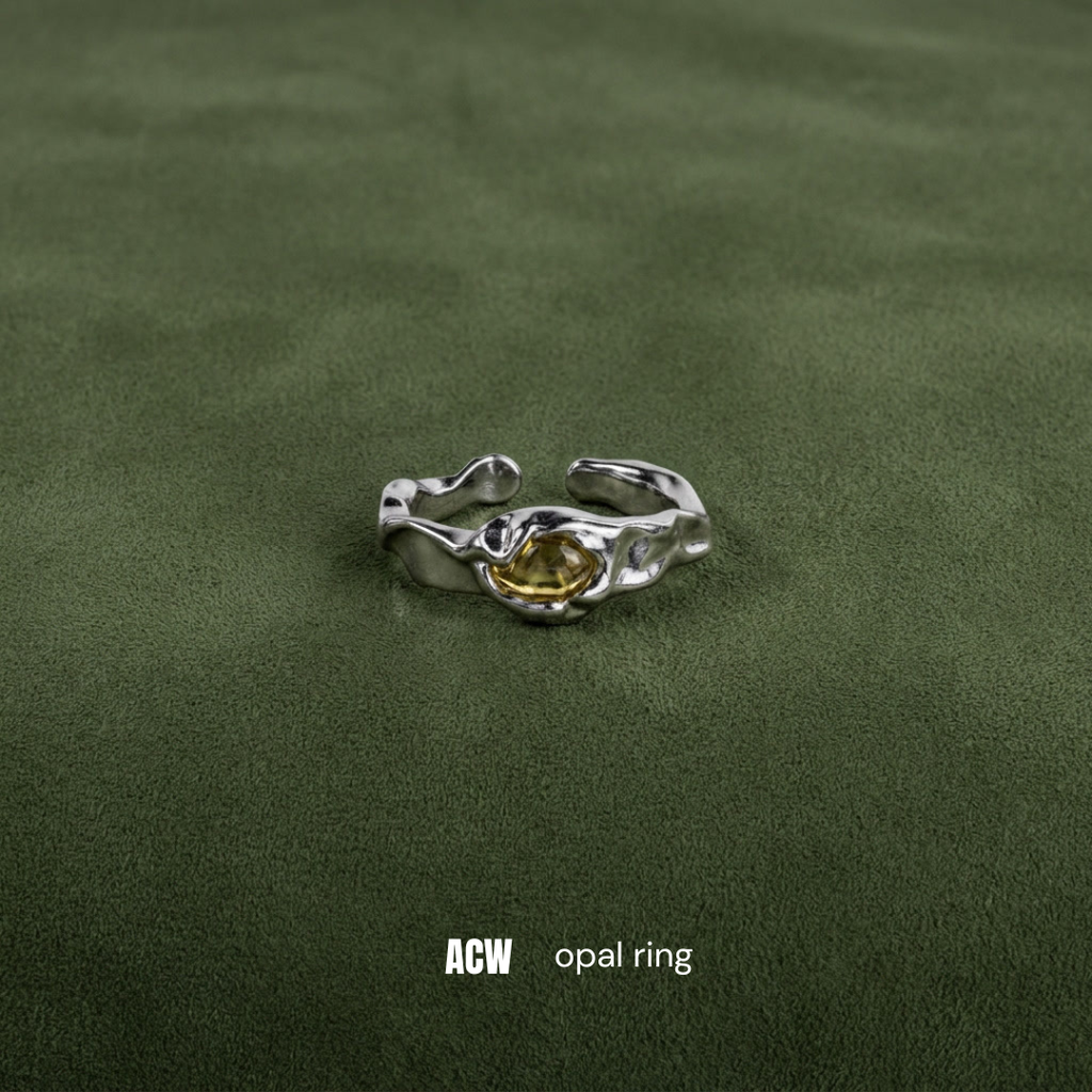 Silver Opal - Ring