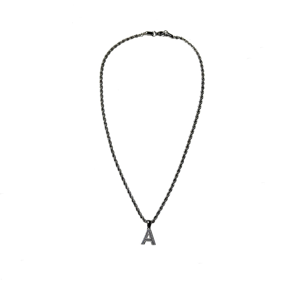 Access "A" Logo Pendant Silver and Gold - Necklace