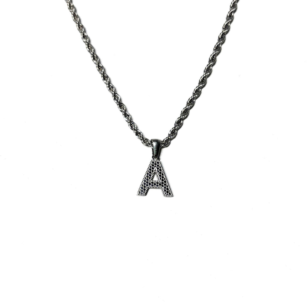 Access "A" Logo Pendant Silver and Gold - Necklace