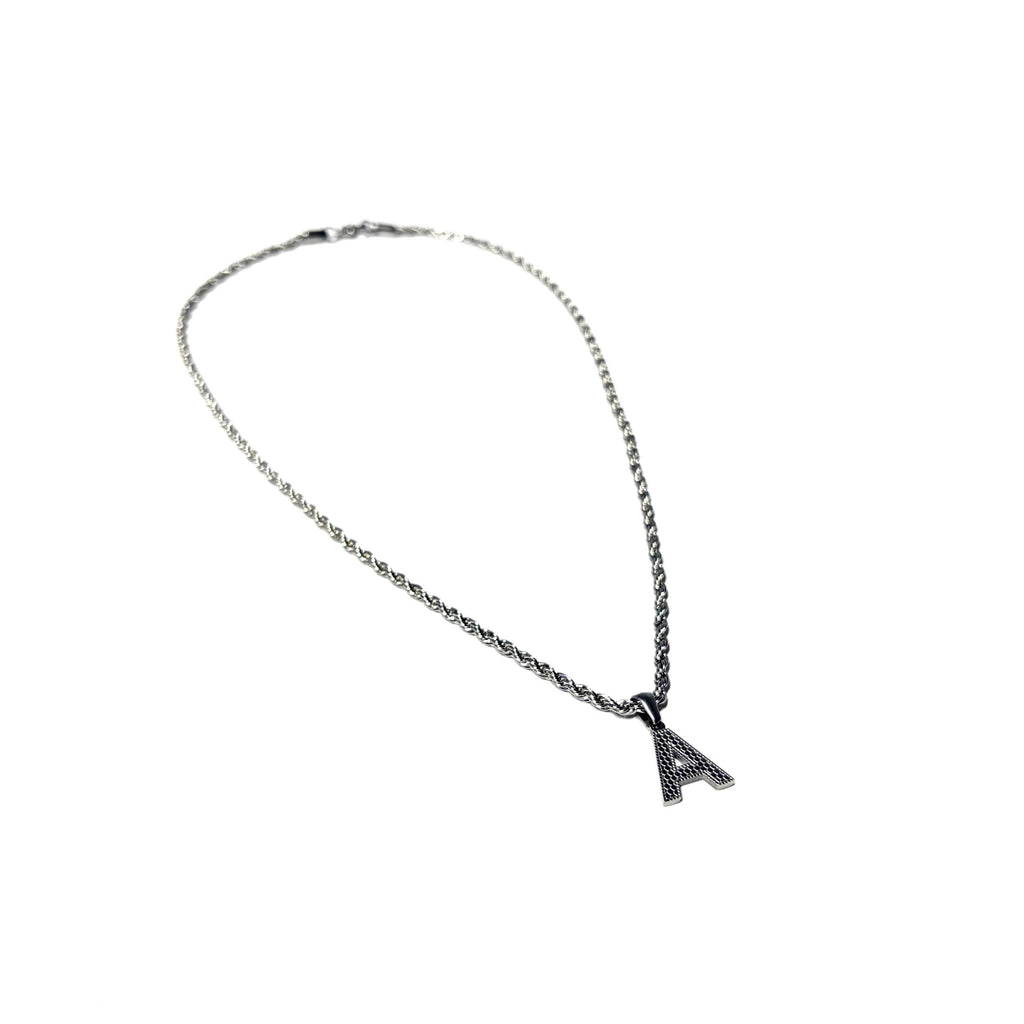 Access "A" Logo Pendant Silver and Gold - Necklace