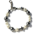 Cross Pearl - Bracelet