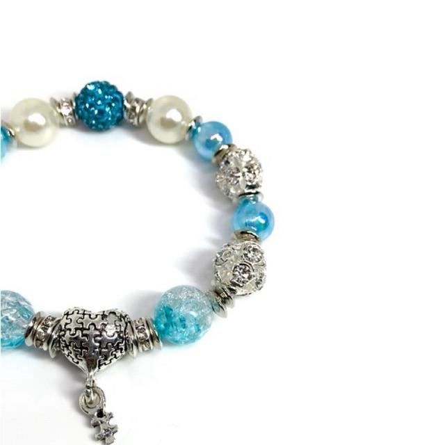Access Blue Heart - Bracelet
