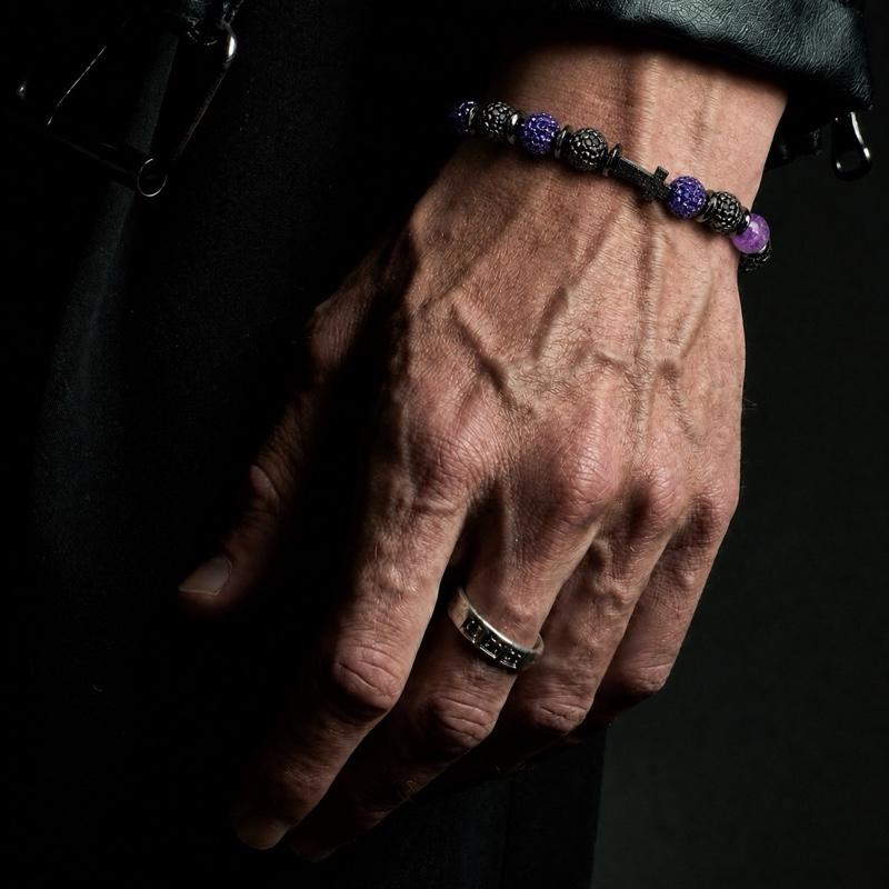 Access Purple Cross - Bracelet