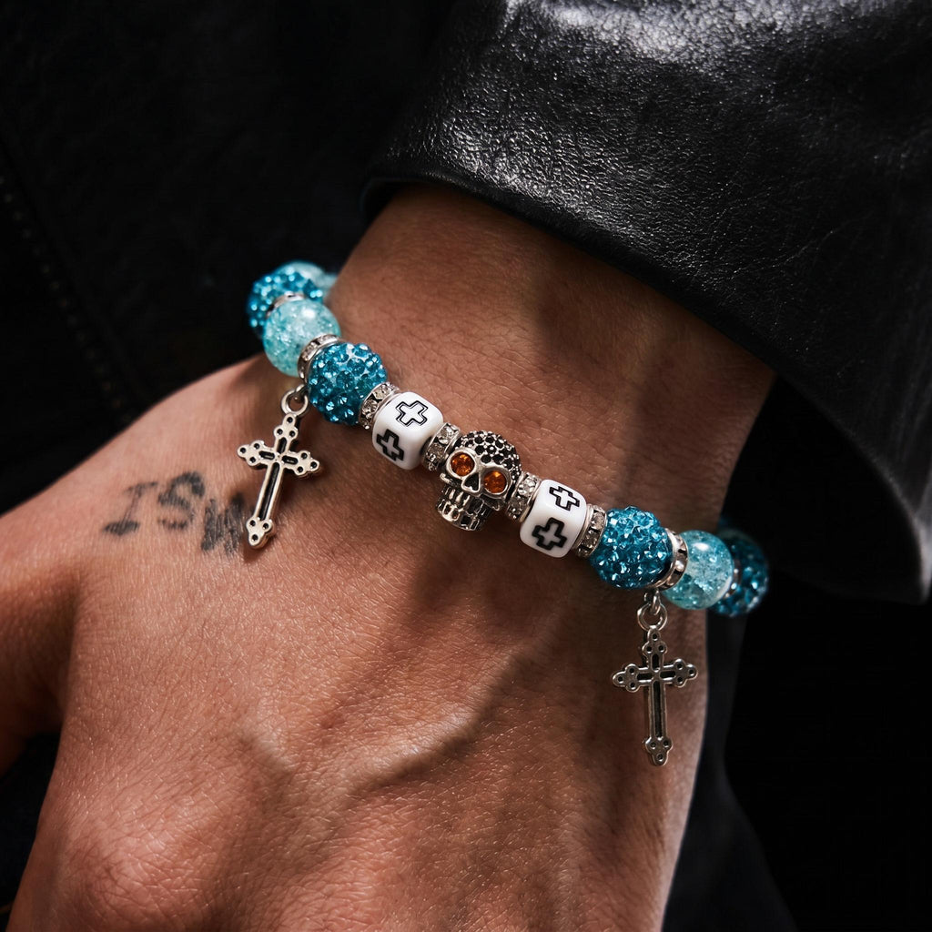 Cross Skull Access - Bracelet