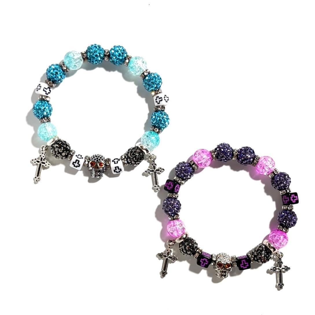 Cross Skull Access - Bracelet