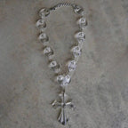 Accees Workshop Arcylic XRay Cross - Necklace