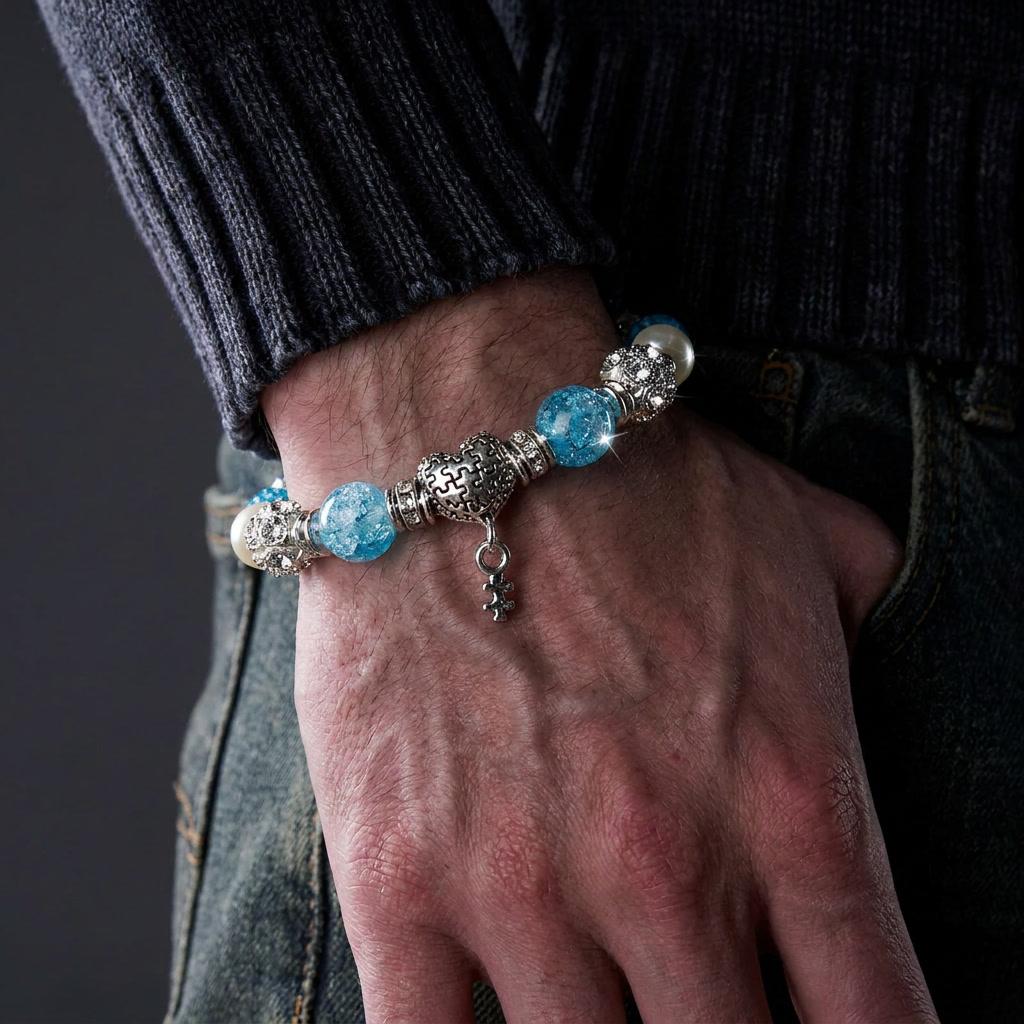 Access Blue Heart - Bracelet