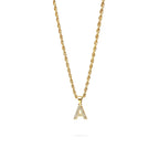 Access "A" Logo Pendant Silver and Gold - Necklace