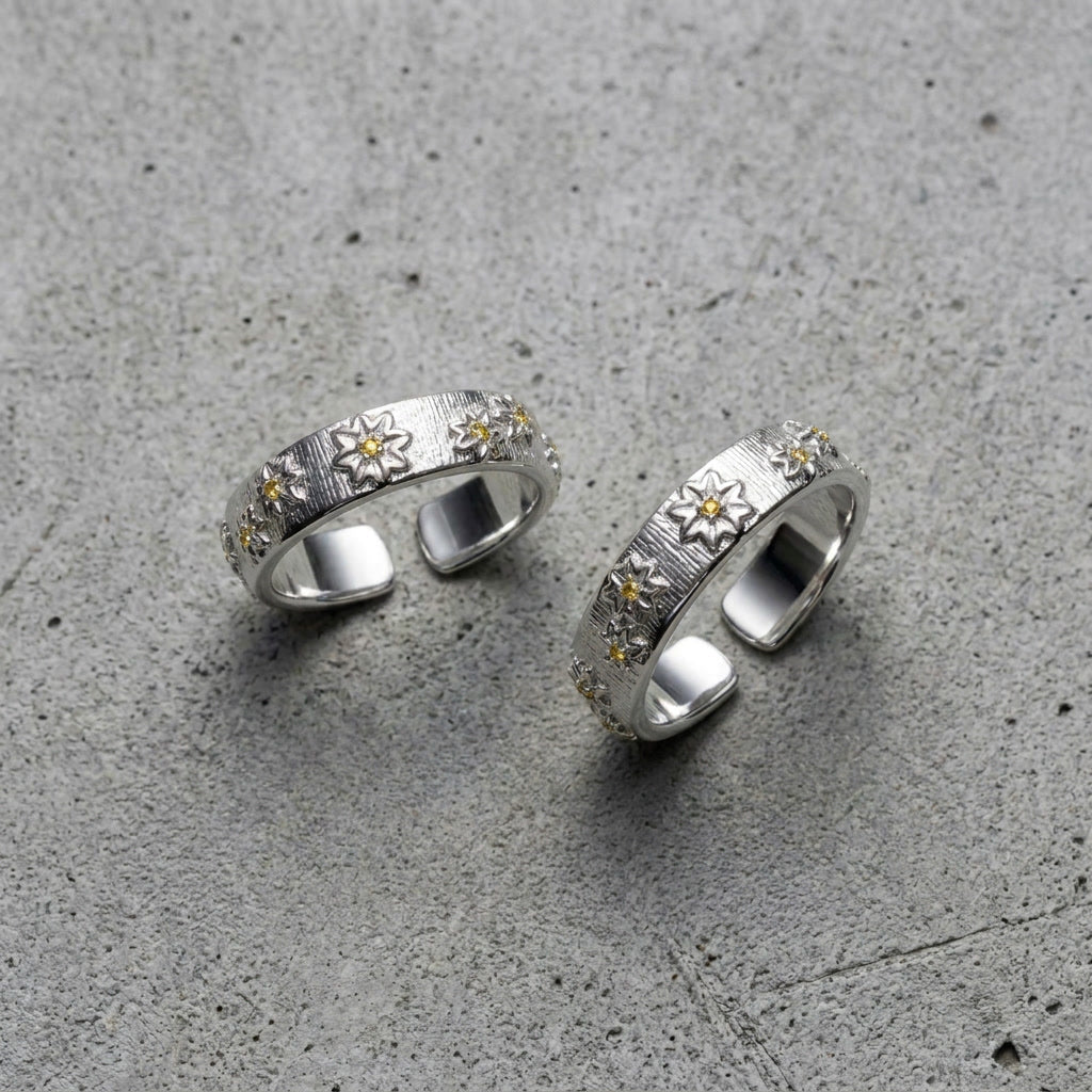 Silver Daisy - Ring