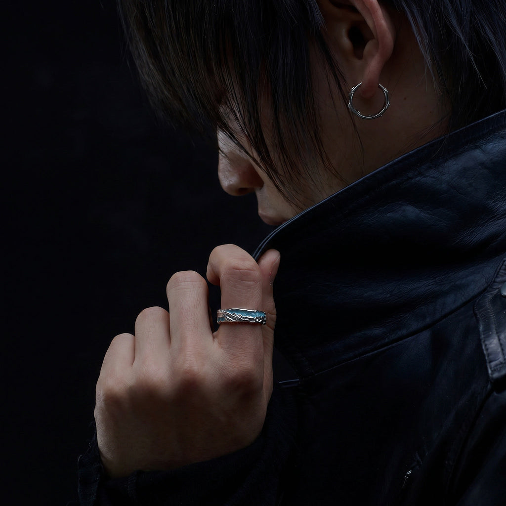 Wavy Silver - Ring
