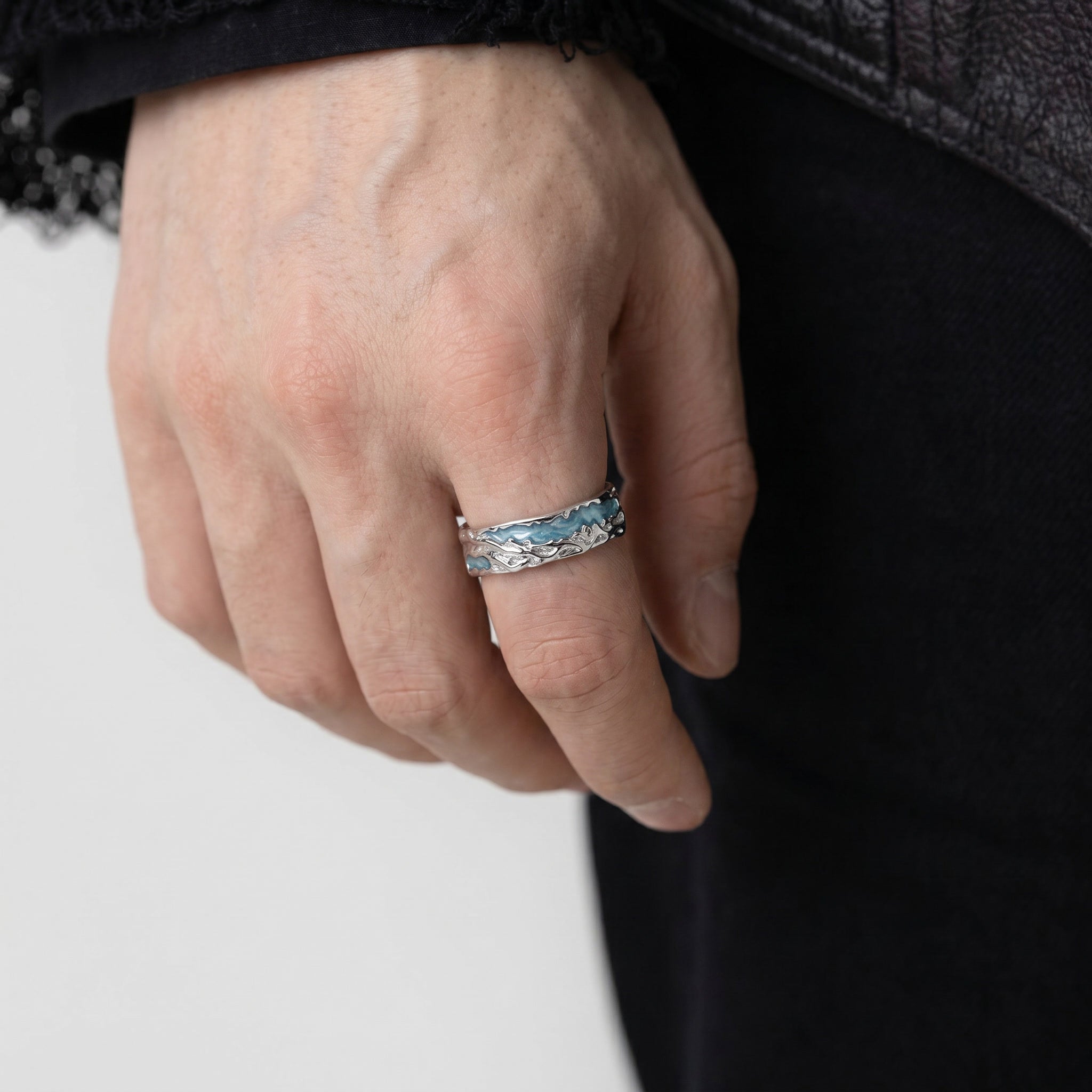 Wavy Silver - Ring