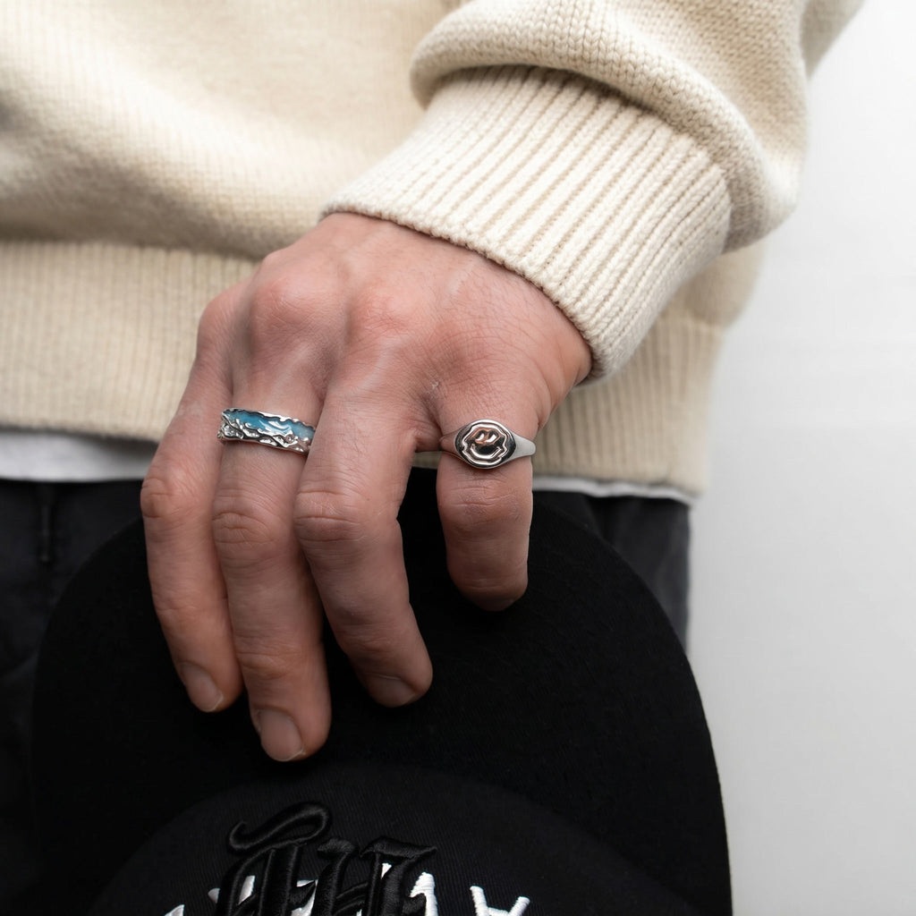 Wavy Silver - Ring