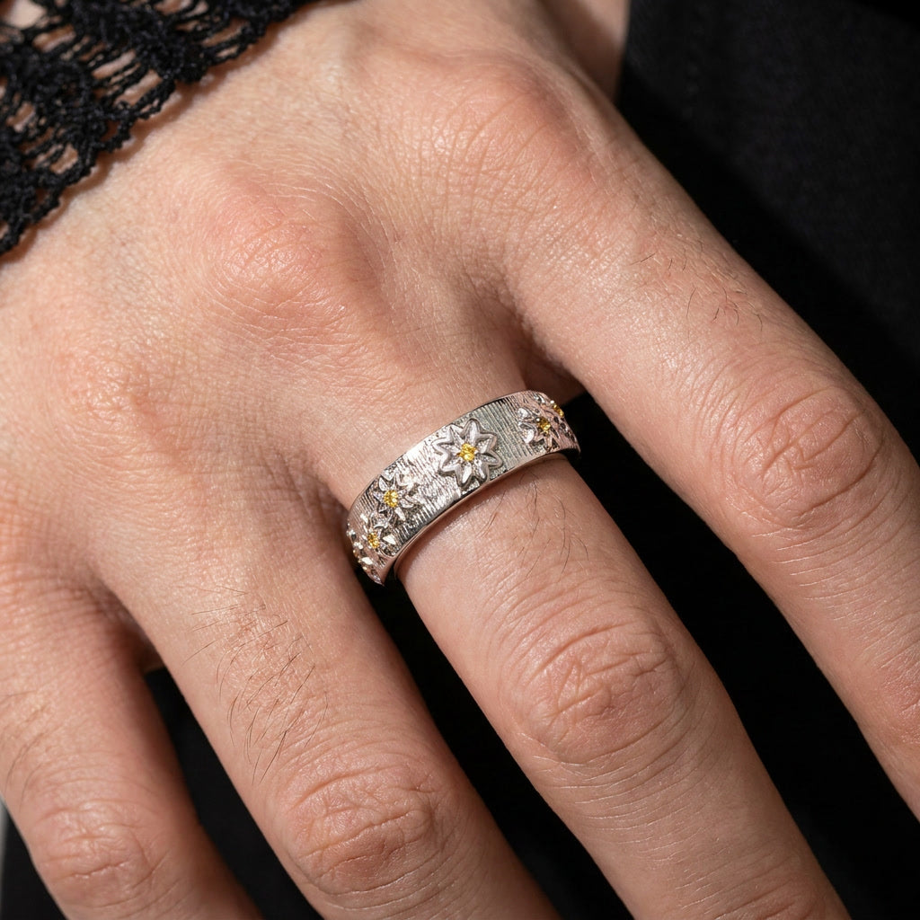 Silver Daisy - Ring
