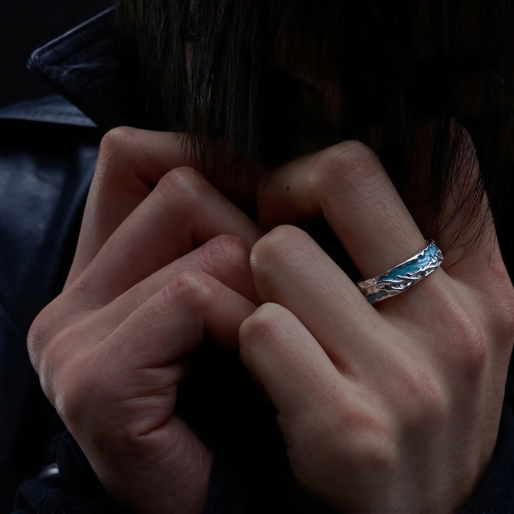 Wavy Silver - Ring