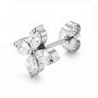 Silver Clover - Earing