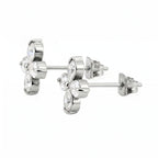 Silver Clover - Earing