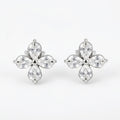 Silver Clover - Earing