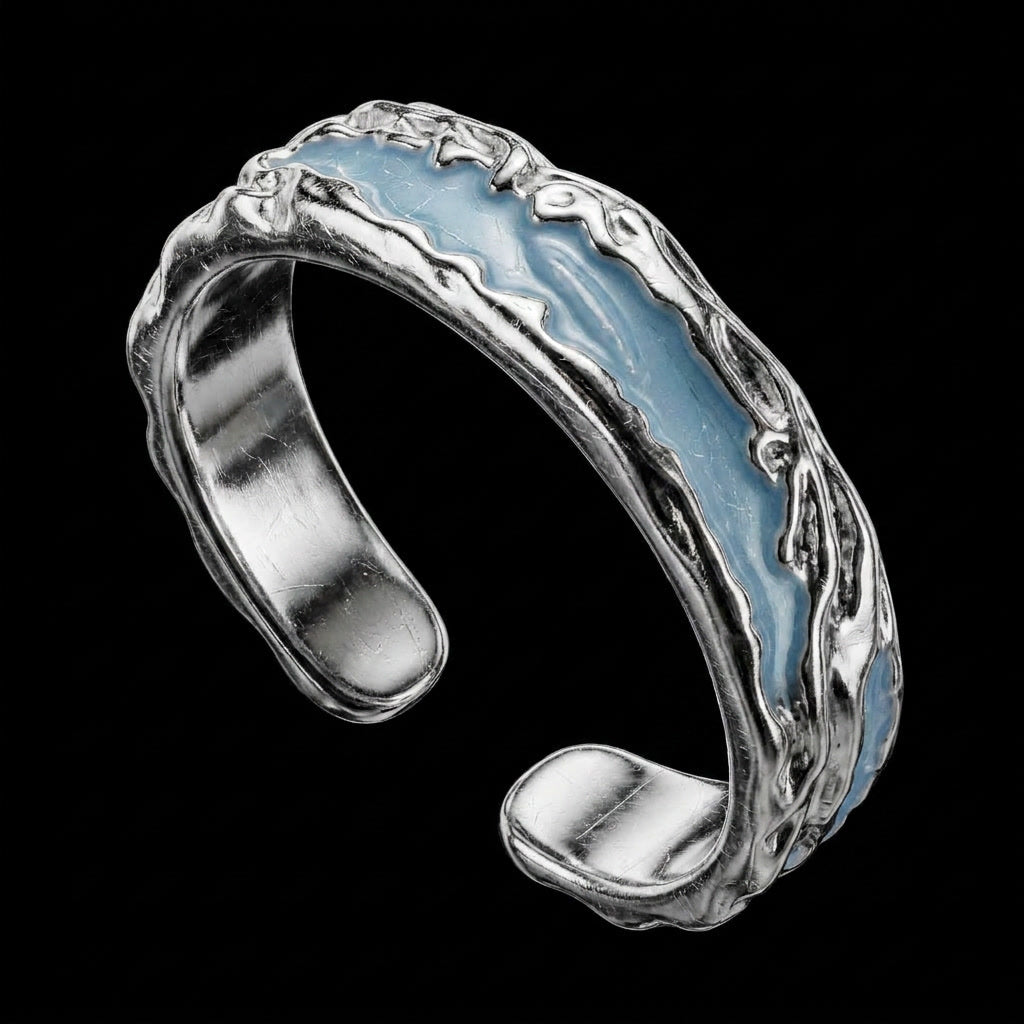 Wavy Silver - Ring