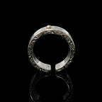 Silver Stone Star - Ring
