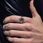 Silver Kaiju Eyes - Ring