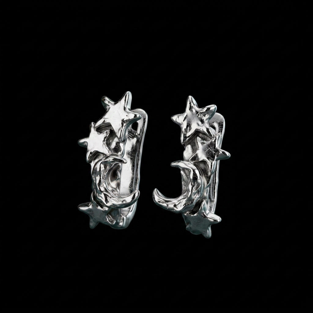 Silver Venom - Earing