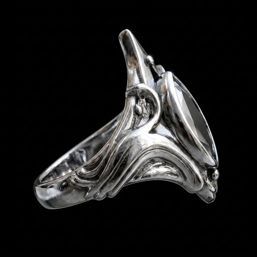 Silver Kaiju Eyes - Ring
