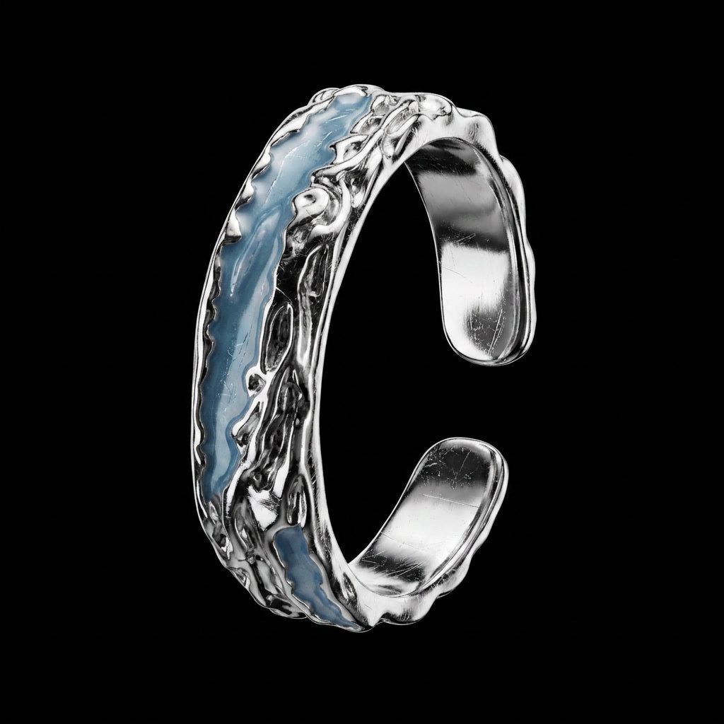 Wavy Silver - Ring