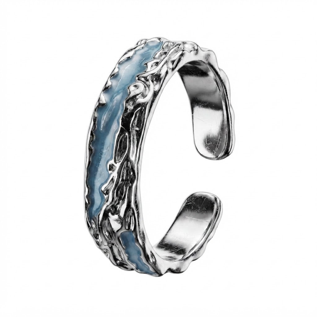 Wavy Silver - Ring