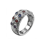 Silver The Gem Rough - Ring