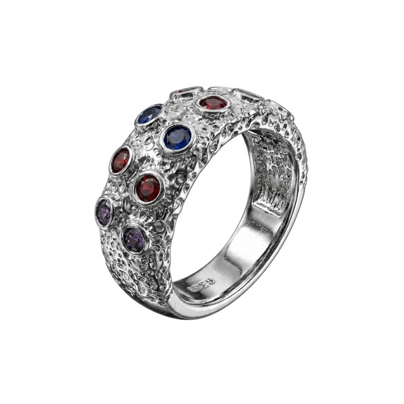 Silver The Gem Rough - Ring