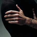 Silver Clover Heart - Ring