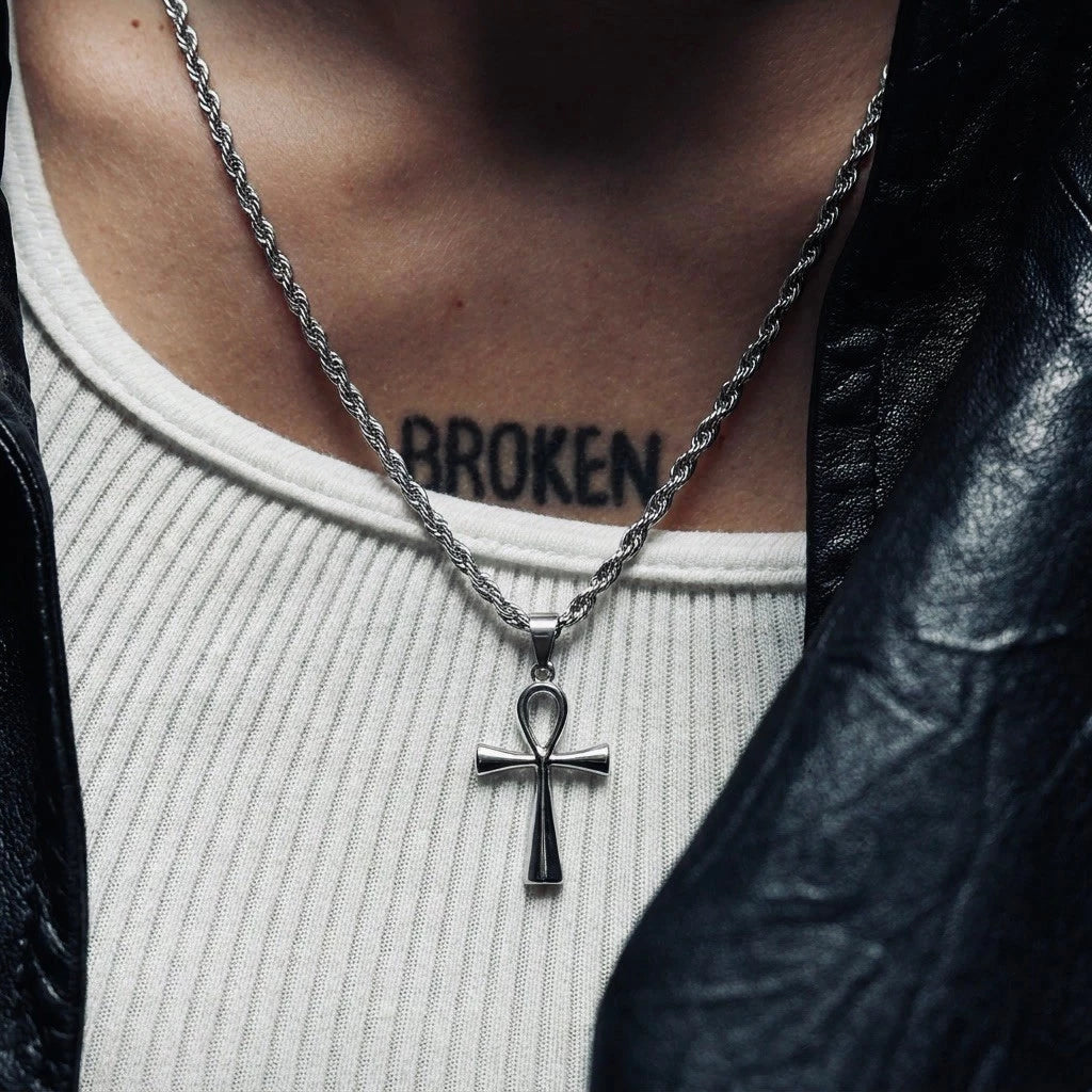 Access Cross Pendant - Necklace