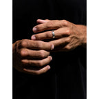 Silver Stone Star - Ring