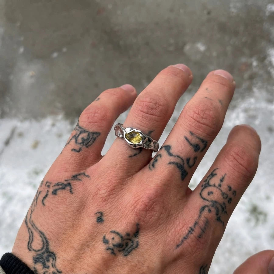 Silver Opal - Ring
