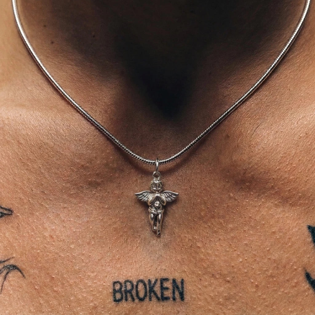 Silver Angel - Necklace