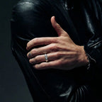 Silver Sapphire Freesize - Ring