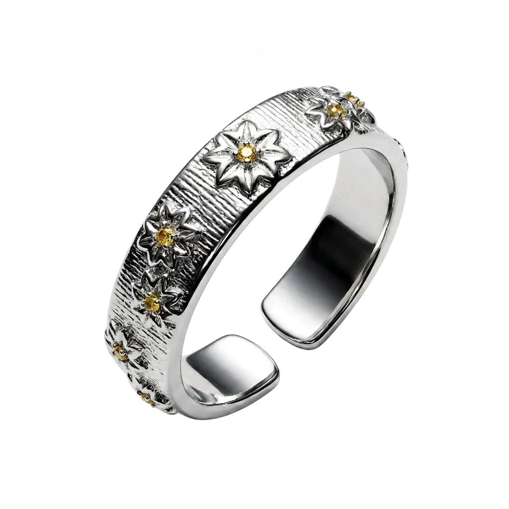 Silver Daisy - Ring
